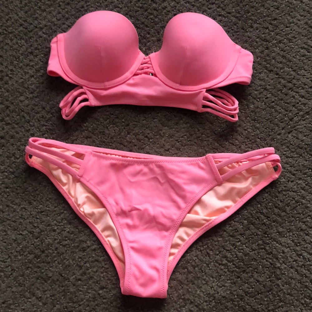 Coral Victoria Secret Bikini Set